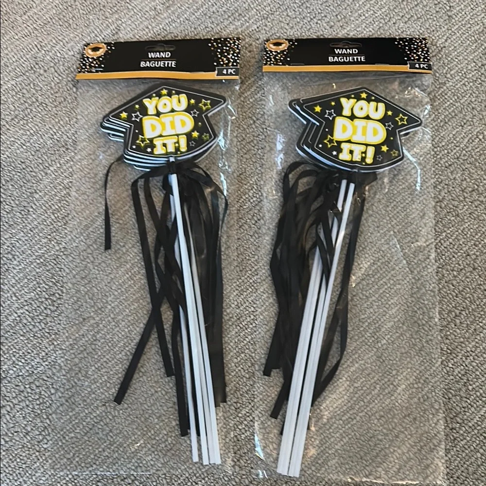 NIP - Bundle of 2, You Did It Celebration Wands